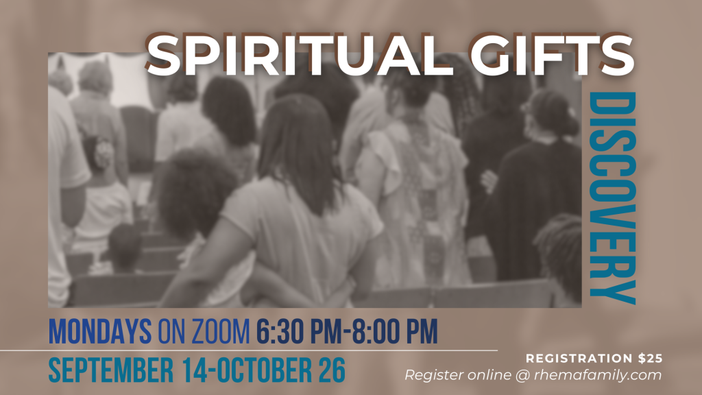 Spiritual Gifts Discovery Class